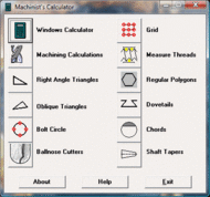 Machinist Calculator screenshot